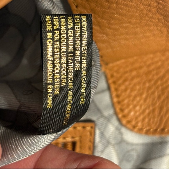 AIMEE KESTENBERG Leather Shoulder Handbag Purse Satchel Multiple Pockets Bag - Picture 16 of 16